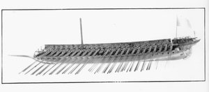 Venedik Triremi Modeli by Italian School
