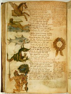Ms Ital 483 S.4.7 f.159v Constellations, Fazio degli Uberti