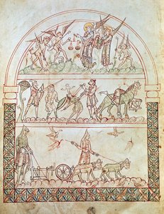 Bayan Plut. 12.17, c. 1b, Aziz Augustine tarafından yazılan The City of God