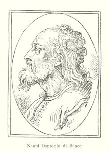 Nanni Dantonio di Banco (gravür) by Italian School