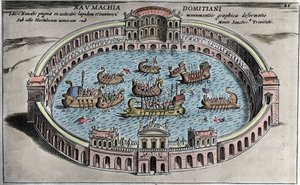 Naumachia, Roma