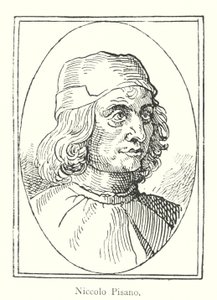 Niccolo Pisano (gravür) by Italian School