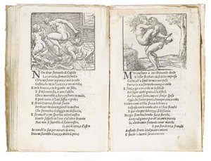 Giulio Romano tarafından resimlenen ve Marcantonio Raimondi tarafından oyulmuş Pietro Aretino