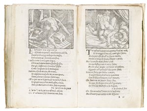 Giulio Romano tarafından resimlenen ve Marcantonio Raimondi tarafından oyulmuş Pietro Aretino