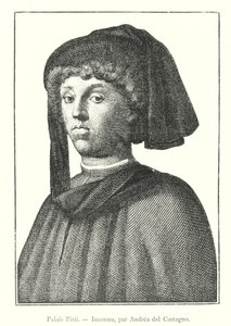 Palais Pitti, Inconnu / Andrea del Castagno (gravür) by Italian School