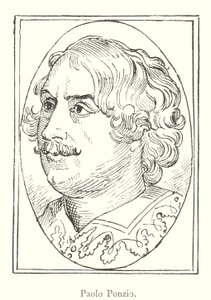 Paolo Ponzio (gravür) by Italian School