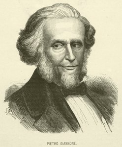 Pietro Giannone (gravür) by Italian School