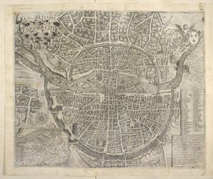 Paris Planı by Italian School