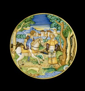 L veya Lu.Ur tarafından Picus ve Circe ile plaka. by Italian School