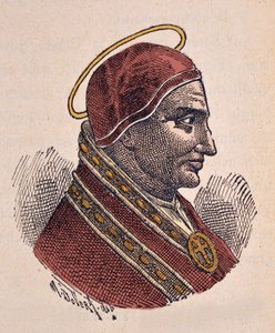 Papa Soter'in Portresi (Sotero veya Soterius) (yaklaşık 166-175) by Italian School