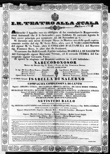 I.R. için poster Teatro alla Scala, Giuseppe Verdi tarafından 