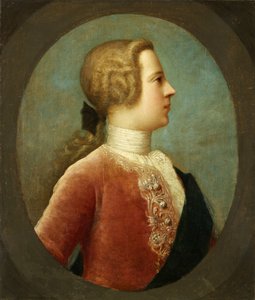 Prens Charles Edward, c.1740 (tuval üzerine yağlı boya) by Italian School