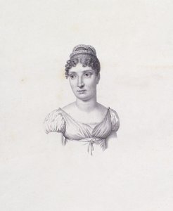 Prenses Elisa Baciocchi (gravür) by Italian School