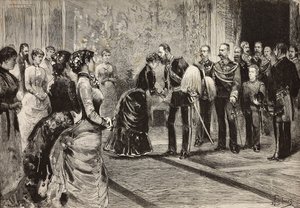 Kraliçe Margherita ve Umberto, Quirinale, Roma, İtalya