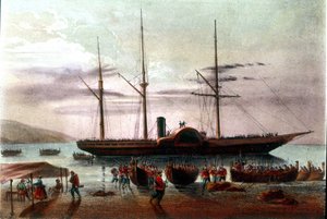 Risorgimento: Giuseppe Garibaldi (1807-1882) ordusunun subayı Giuseppe Missori