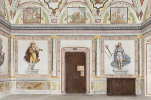 Jüpiter ve Merkür Odası: Apollo ve Diana by Italian School