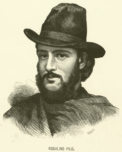 Rosalino Pilo (gravür) by Italian School