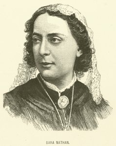 Sara Nathan (gravür) by Italian School