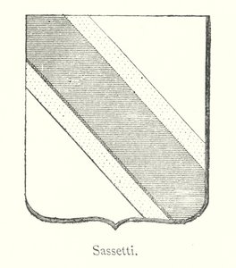 Sassetti (gravür) by Italian School