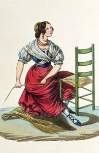 Hasır sandalye üreticisi by Italian School