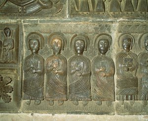 Havariler, Romanesk öncesi kabartma (bronz) by Italian School