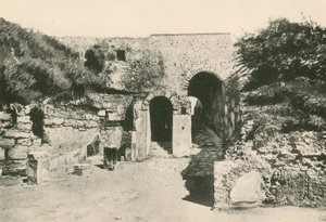Deniz Kapısı olduğu gibi (gravür) by Italian School