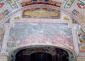 Roma Yolları, Papa Sixtus V döneminde by Italian School