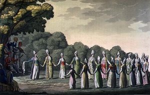 Romeca, V. Raineri (aquatint) tarafından oyulmuş 