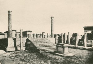 Apollon Tapınağı olduğu gibi (gravür) by Italian School