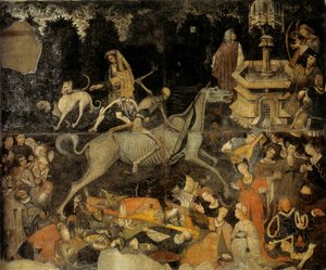 Ölümün Zaferi, c.1445-47 (fresk) by Italian School