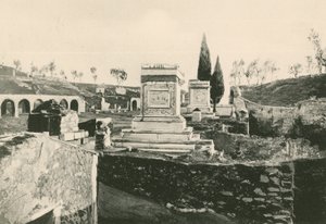 Ustrinum veya Krematoryum olduğu gibi (gravür) by Italian School