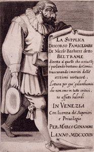 Niccolo Barbieri, Venedik tarafından hazırlanan 