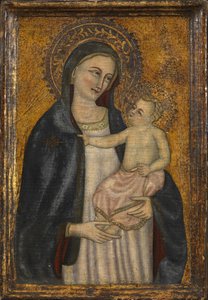 Bakire ve Çocuk, c.1450, c.1900-20 tarihli bir eserin sahteciliği by Italian School