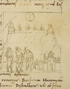 Ms.LAT.446 fol.2v Bilgeler, Pilgrim Priscian tarafından Ortopascha