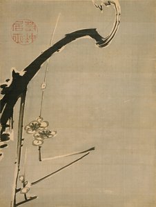 Erik Çiçekleri - Jakuchu, Ito (1716-1800) - 18. yüzyıl - Kağıt üzerine suluboya ve mürekkep - 34,8x26,2 - Suntory Museum of Art