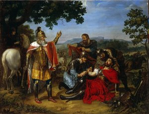 Kulikovo Sahasında Grandük Dmitry Donskoy by Ivan Afanasievich Ugryumov