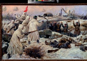 1940'ta Fin Askerlerinin Teslimi by Ivan Alexeyevich Vladimirov