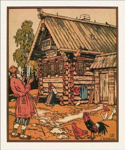 Balıkçı ve Balık par Bilibin, Ivan Yakovlevich (1876-1942) by Ivan Yakovlevich Bilibin