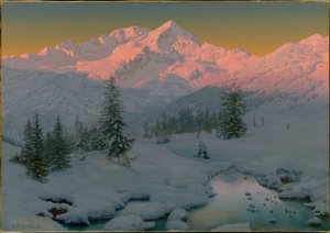 Garmisch Dağlarının Eteklerinde, Bavyera, 1922