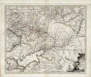 Azak Valiliği Genel Haritası, 1782. by Ivan Ivanovich Islenyev