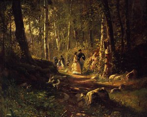 Ormanda bir yürüyüş, 1869