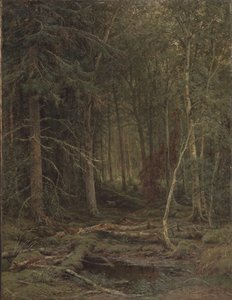 arka odunlar by Ivan Ivanovich Shishkin