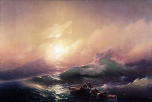 La neuvieme belirsiz (Dokuzuncu dalga). Ivan Konstantinovich Aivazosky