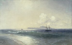 Tallinn Limanı, 1898 by Ivan Konstantinovich Aivazovsky