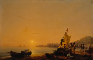 Napoli Körfezi, 1844. by Ivan Konstantinovich Aivazovsky