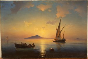 Napoli Körfezi par Aivazovsky, Ivan Konstantinovich (1817-1900) by Ivan Konstantinovich Aivazovsky