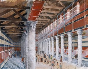 Hamam bazilikası, Wroxeter Roma Şehri by Ivan Lapper