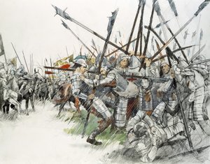 Flodden Meydan Savaşı by Ivan Lapper