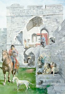 Pickering Kalesi, 13. yüzyıl, 1990-2010 by Ivan Lapper