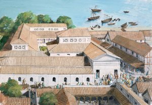 Richborough Roma Kalesi, 3. yüzyıl. 1990-2010 by Ivan Lapper